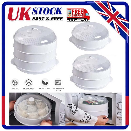 3tier microwave steamer - microwave,