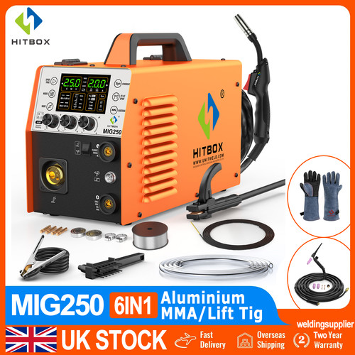 Hitbox mig tig stick welder - hitbox, mig/tig/stick