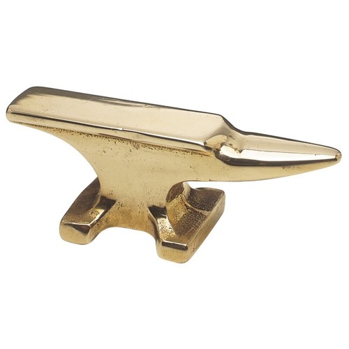 Solid brass paperweight - solid,