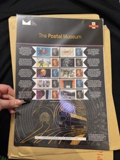 GB 2017 The Postal Museum Limited Edition Smilers Sheet CSS-036 10 x 1st MNH
