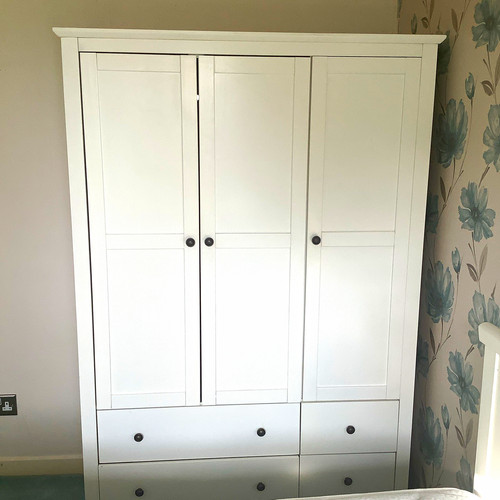 Bedroom set used triple - used,