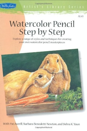 Watercolour pencil step - step, by