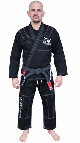 Grapple kings bjj black - gi,