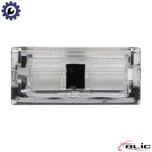 Licence plate light - plate,