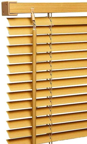 Pvc venetian blind wood grain - pvc,