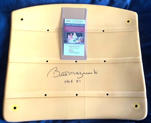 Rivers stadium seat signed - rivers,