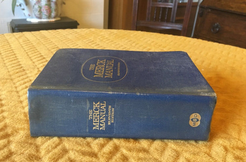 The merck manual hardback - manual, 11th