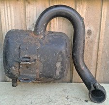 VESPA PX 200 GENUINE PIAGGIO STANDARD  EXHAUST IN  USED CONDITION.