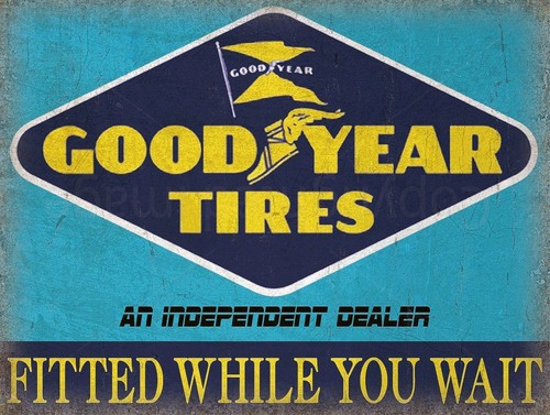 Good year tires retro - year, tires,
