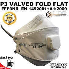 FFP3V NR DUST MASK.P3V.P3 VALVED.RESPIRATOR.DUST.MIST.FUME.WELDING,ASBESTOS.MDF