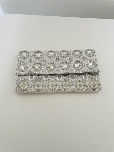 Accessorize beaded clutch bag - accessorize,