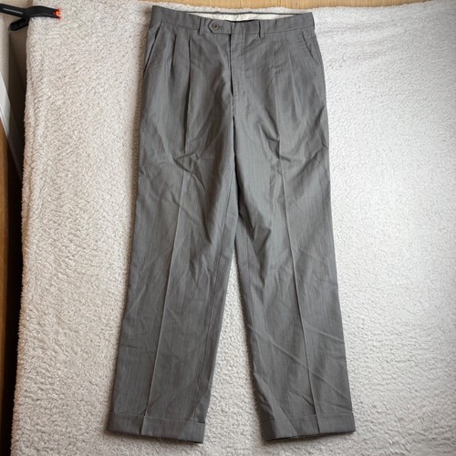 Canali mens grey pleated - canali,