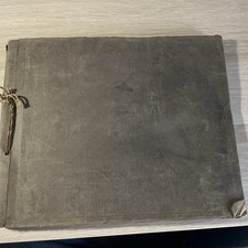 NICE VINTAGE PHOTO ALBUM WITH PHOTOS FROM 1914 ONWARDS. INCLUDES SOLDIERS. LOOK!