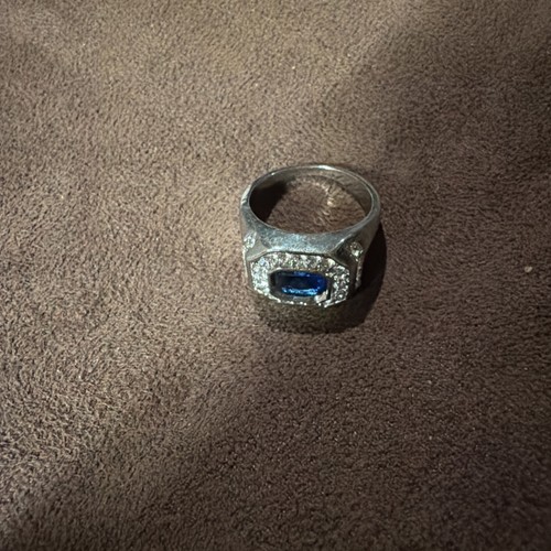 Asscher blue sapphire diamond - asscher,