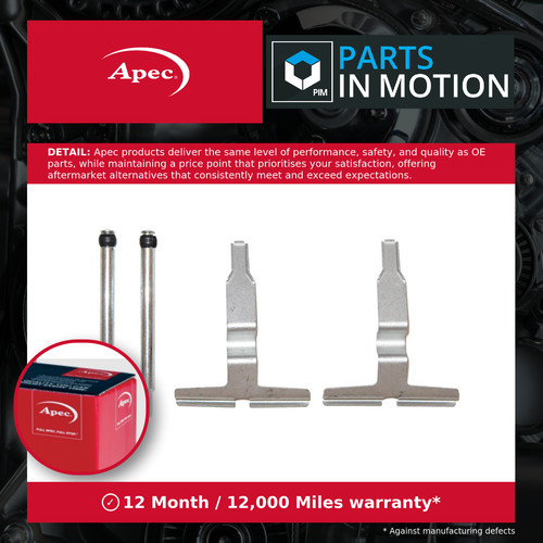 Brake pad fitting - brake, fits