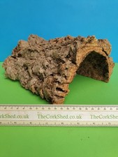 CORK BARK TURTLE HUT HIDE CAVE