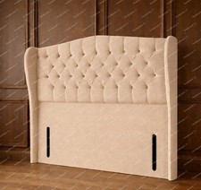 Plush Velvet Curved wing