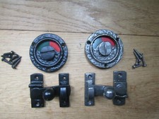 Cast Iron WC Vacant,Engaged