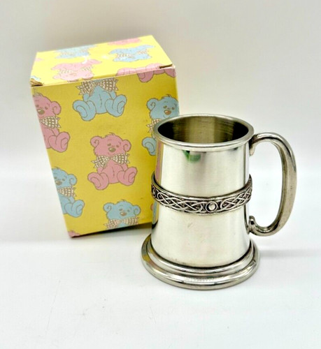 Pewter child tankard celtic - pewter, child's