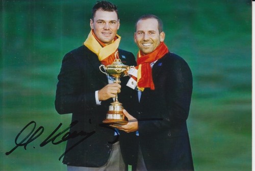 Martin kaymer hand - signed, 6x4