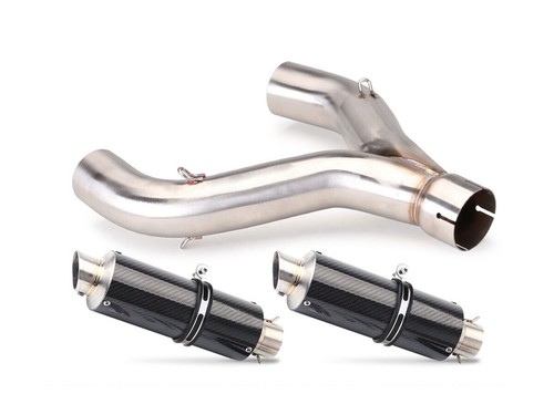 Motorcycle exhaust muffler mid - motorcycle,