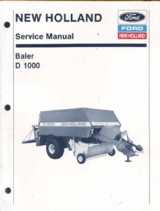 New holland d1000 - new, baler