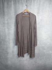 chesca cardigan size 3. taupe