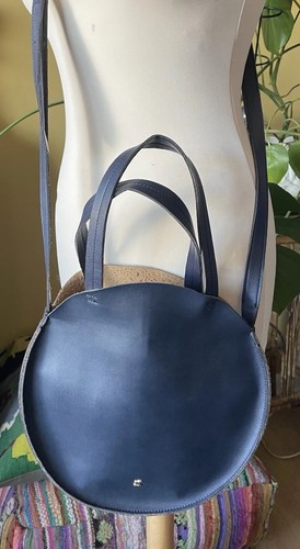 Leather navy joules handbag - leather,