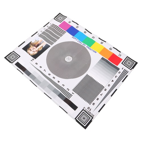 Video color checker card - ,