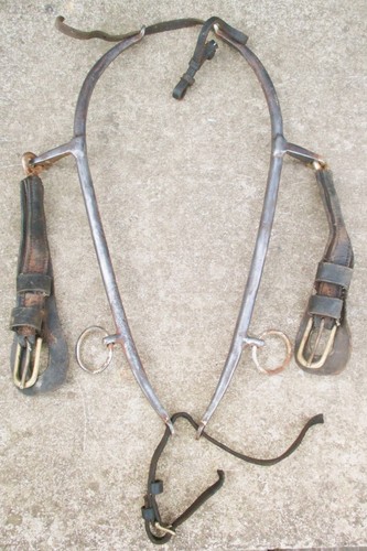 Horse hames pair antique - hames,
