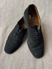 Crockett & Jones Aldgate 2 Size 9.5 in Black Suede