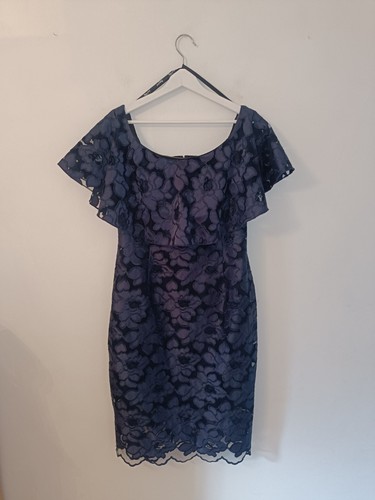 Joseph ribkoff navy blue lace - ribkoff,