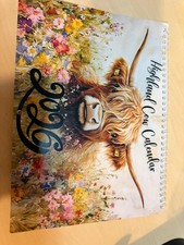 Highland Cow Calendar 2026-
