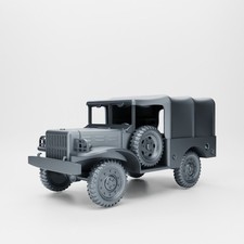 Dodge WC51-52 (USA, WW2) DDay   Tabletop Wargaming 3dPrinted