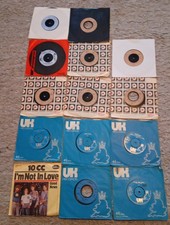 10cc  14  7"  VINYL SINGLES