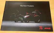 Steyr tractor brochure 75th anniversary 2022 history Case IH The First 75 Years