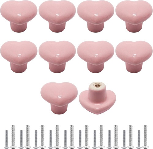 Pcs pink ceramic cabinet - 10,