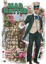 Mens Mad Hatter Alice in