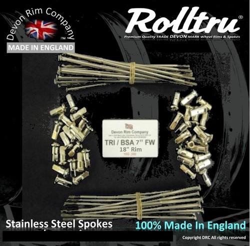 Mb14 ssp stainless spokes - mb14-7-fw-ssp,