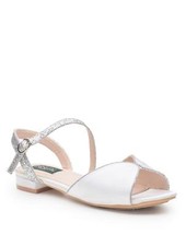 Girls White Party Shoes