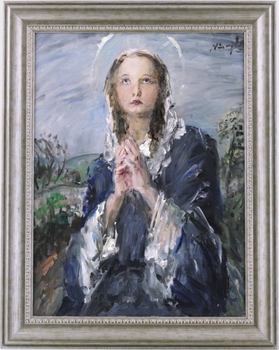 The madonna antique - madonna, oil