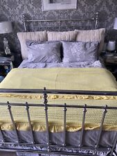 Vintage lemon Cellular Blanket throw king size￼