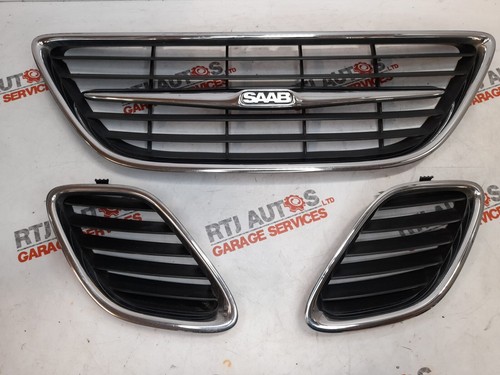 Saab front grill - 9-3, set
