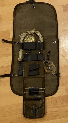 Vintage canvas machine gun - vintage,