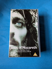 Jesus Of Nazareth VHS - Double