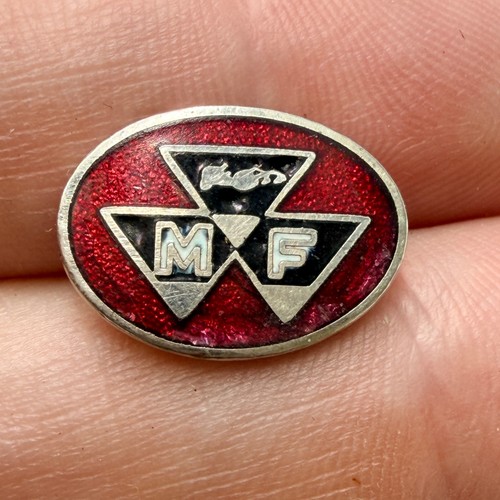 Massey ferguson logo lapel pin - ferguson,