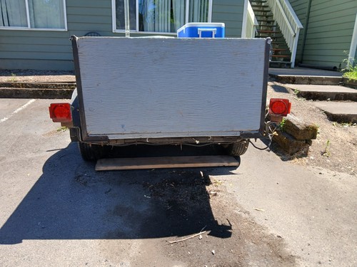 Utility trailer single axle - utility,