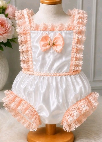 Adult baby sissy peach lace - cd,