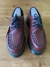 Oxblood Dr Martens Platform Creepers, DM’s Original, Never Worn, Size 8
