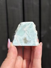 Larimar Half Polished Freeform